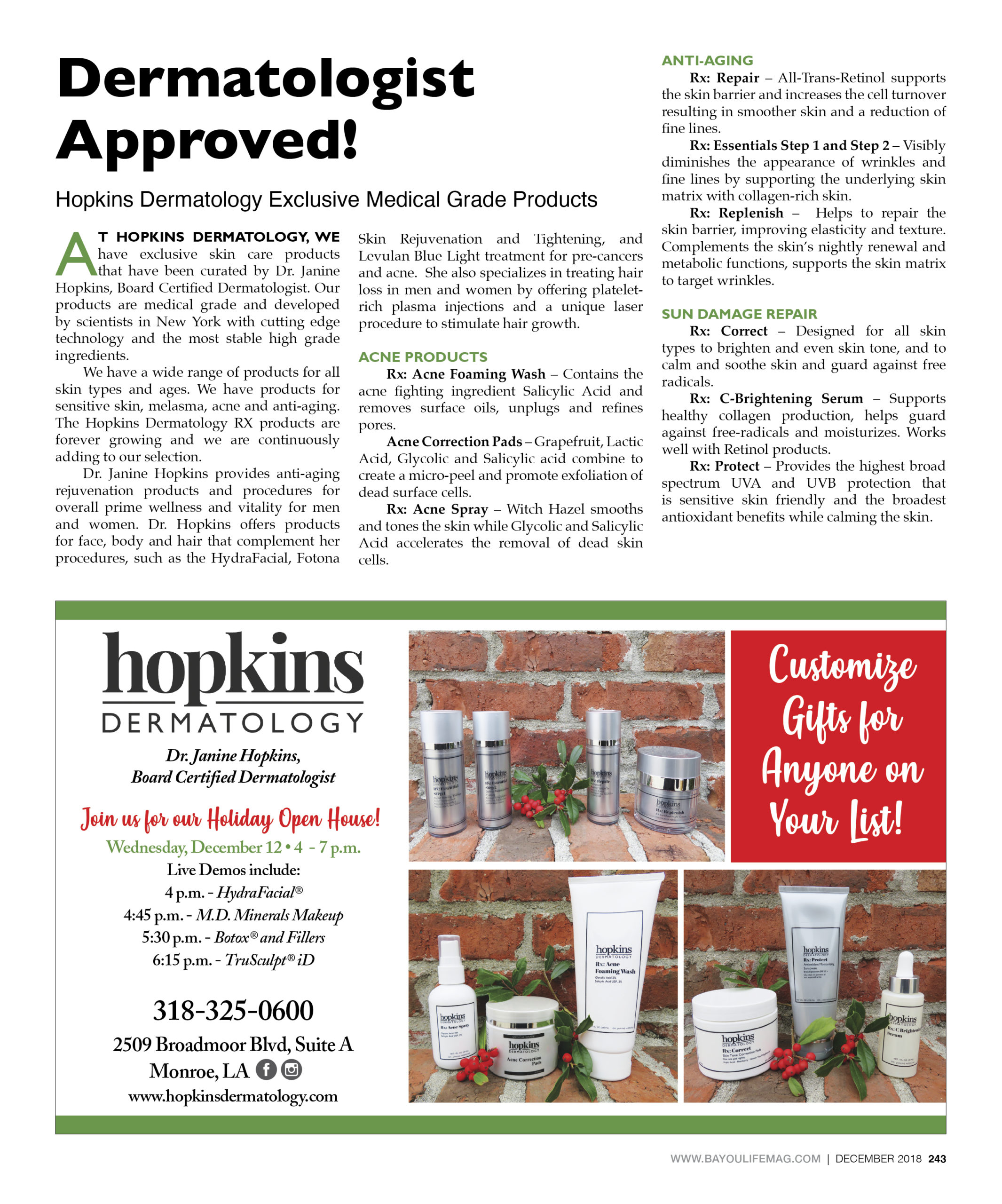 In the News, Hopkins Dermatology