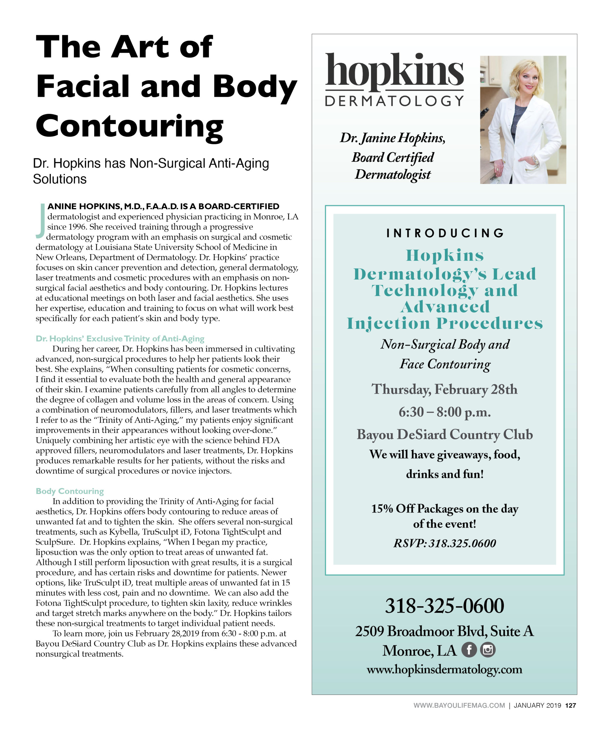 In the News, Hopkins Dermatology