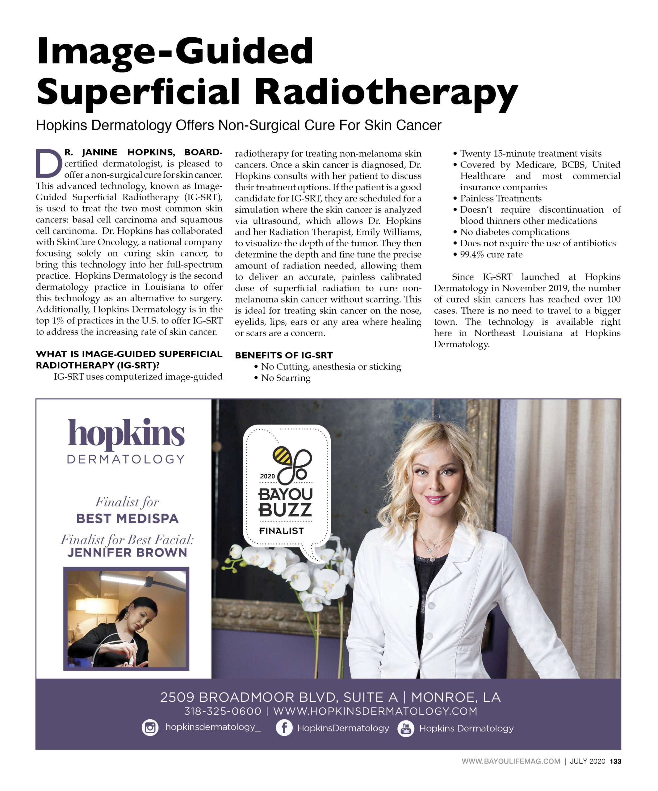 In the News, Hopkins Dermatology